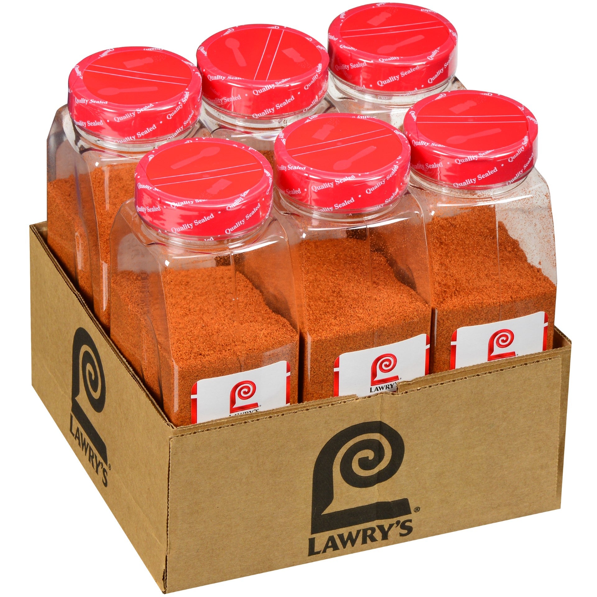 Lawry's Pit Barbecue Seasoning 18 Ounce Size - 6 Per Case.