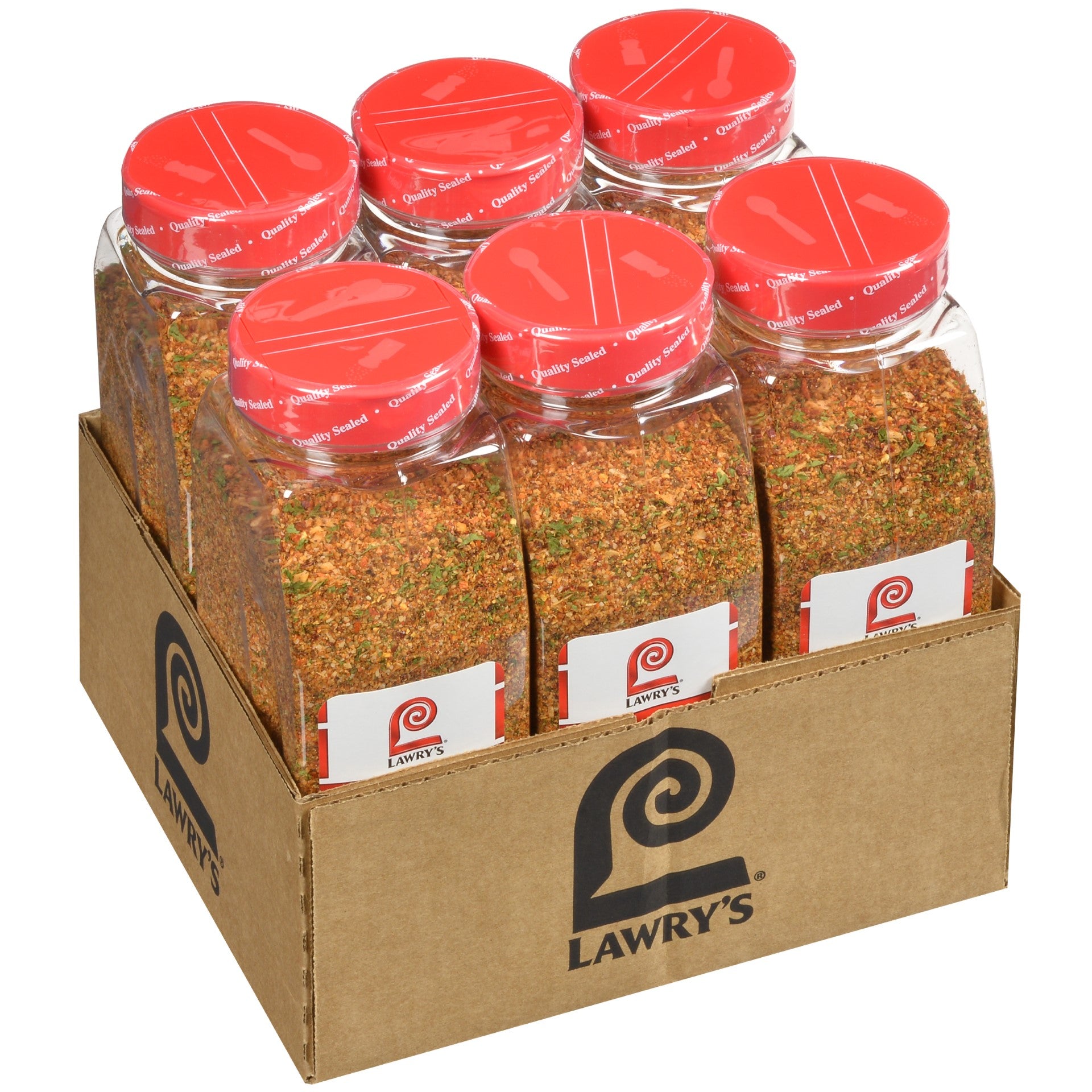 Lawry's Sweet Basil Citrus Garlic Rub 23 Ounce Size - 6 Per Case.