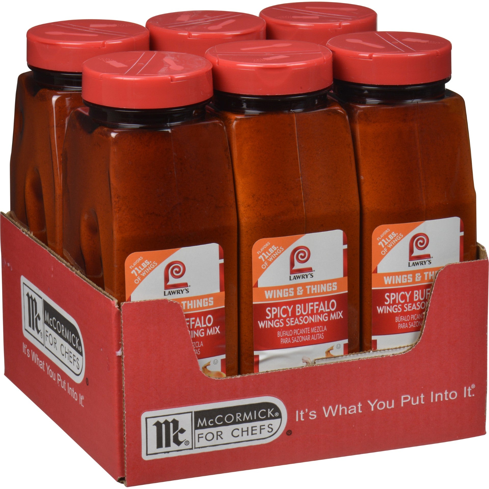 Lawry's Buffalo Wing 21.5 Ounce Size - 6 Per Case.