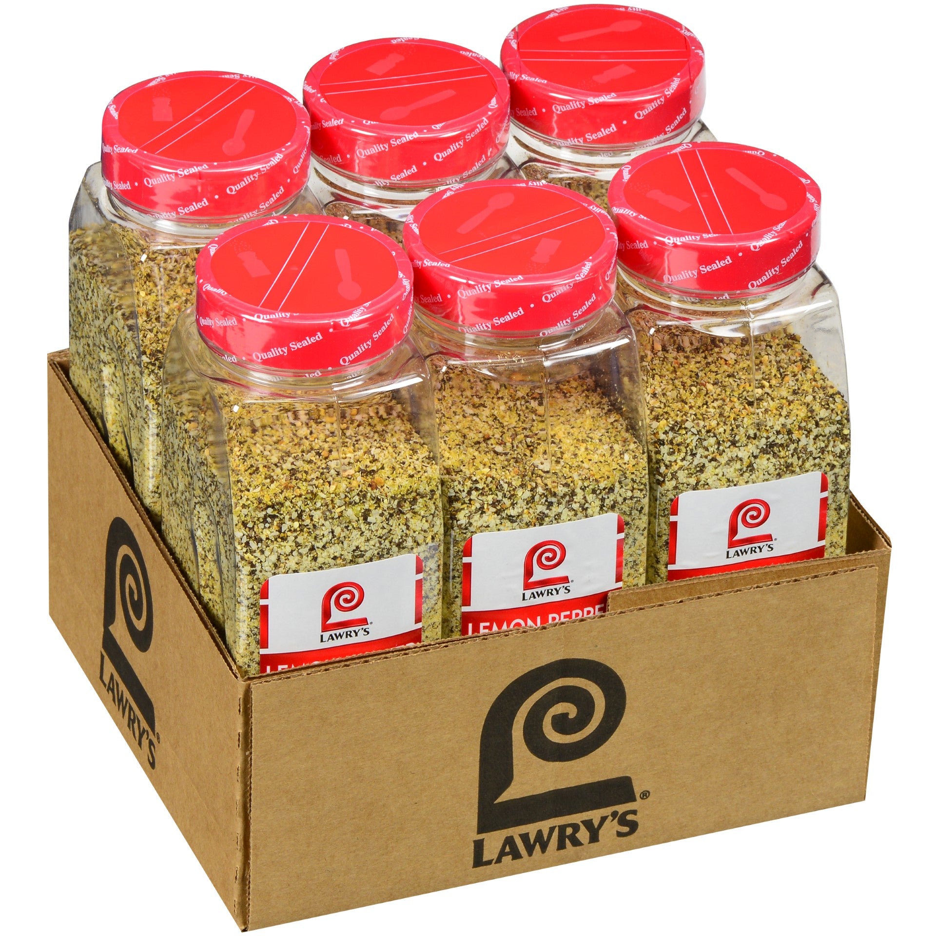 Lawry's Lemon Pepper Seasoning 20.5 Ounce Size - 6 Per Case.