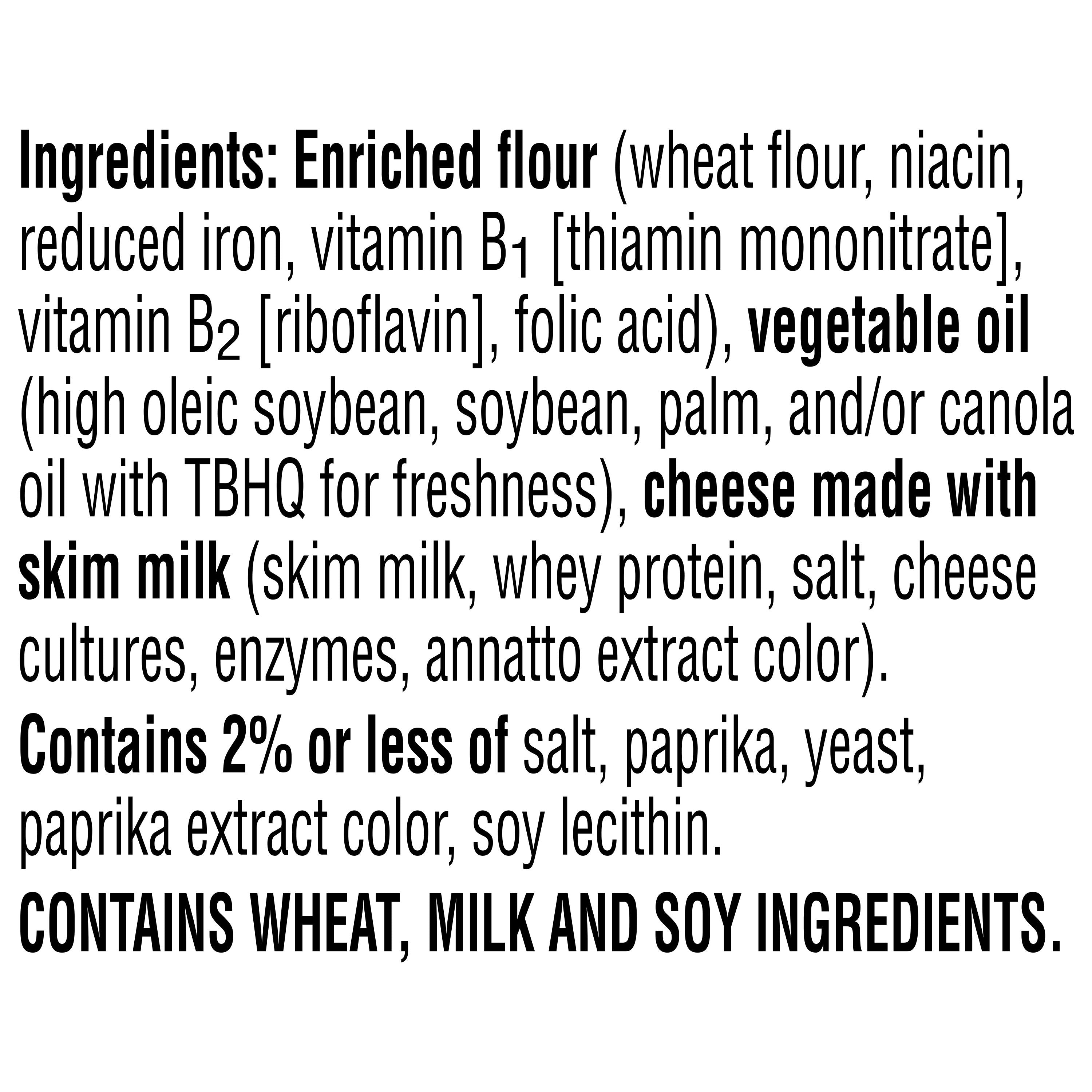 Cheez-It Reduced Fat Original Cracker, 1.5 Ounces - 60 Per Case.