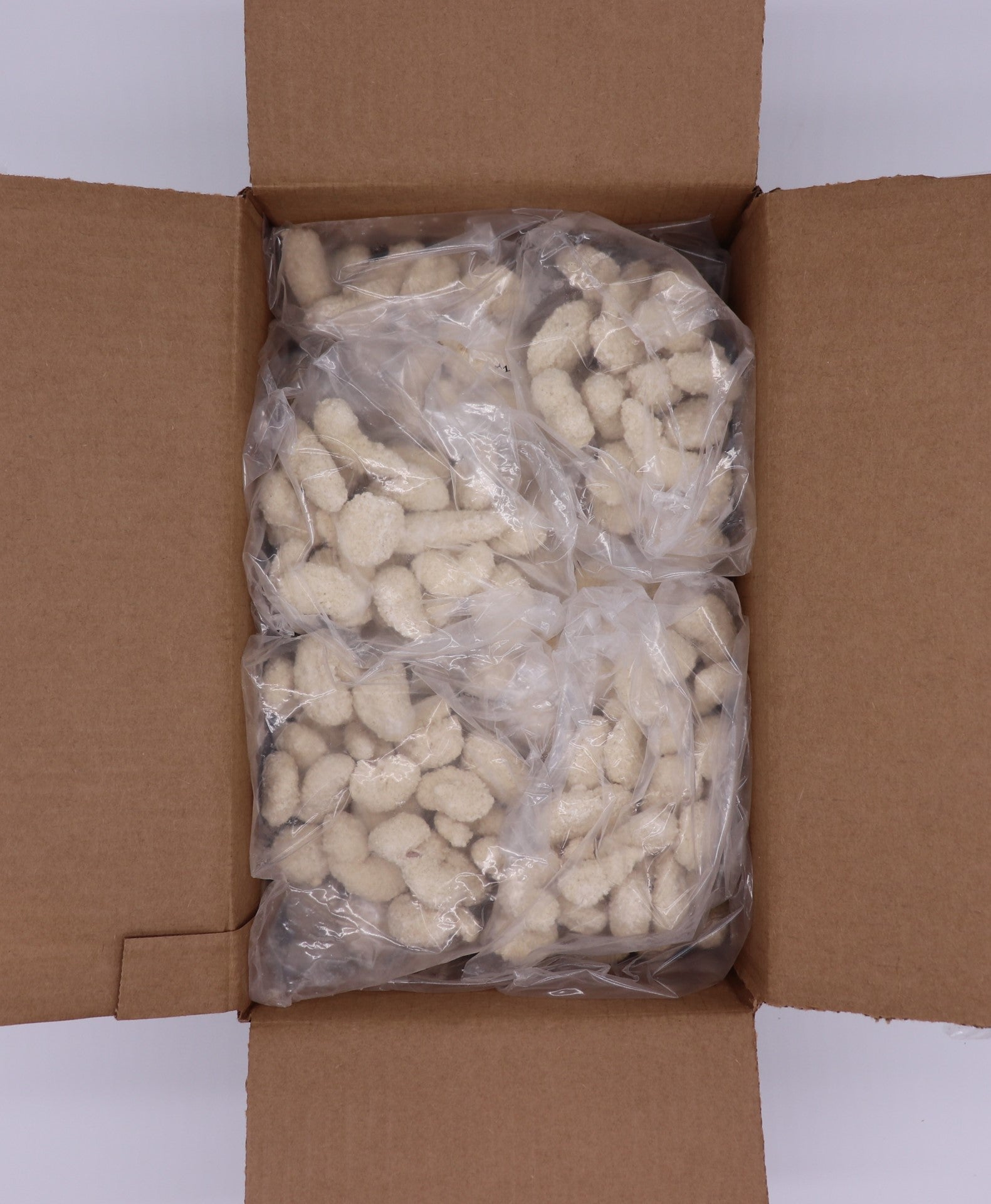 Tampa Maid Breaded Imitation Shrimp Tail On Pouch 7.5 Ounce Size - 12 Per Case.