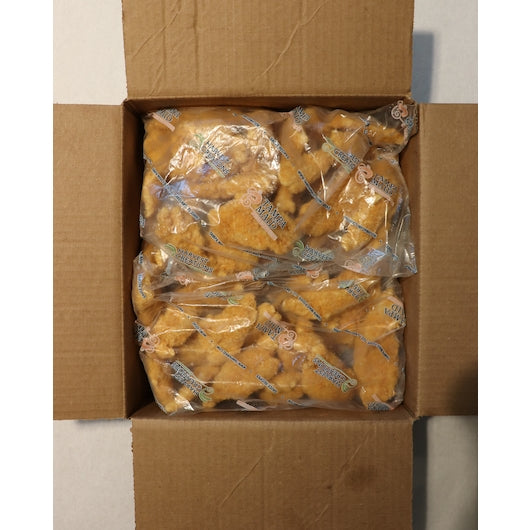 Tampa Maid Dipt'n Dusted Breaded Grouper Tenders 2 Pound Each - 6 Per Case.