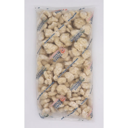 Tampa Maid Coconut Breaded Popcorn Shrimp 3 Pound Each - 4 Per Case.