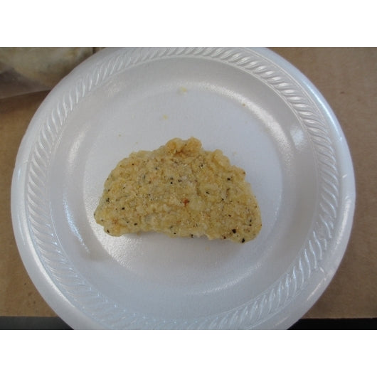 Harvest Creations Dipt'n Dusted Fried Green Tomato Halves 2 Pound Each - 6 Per Case.