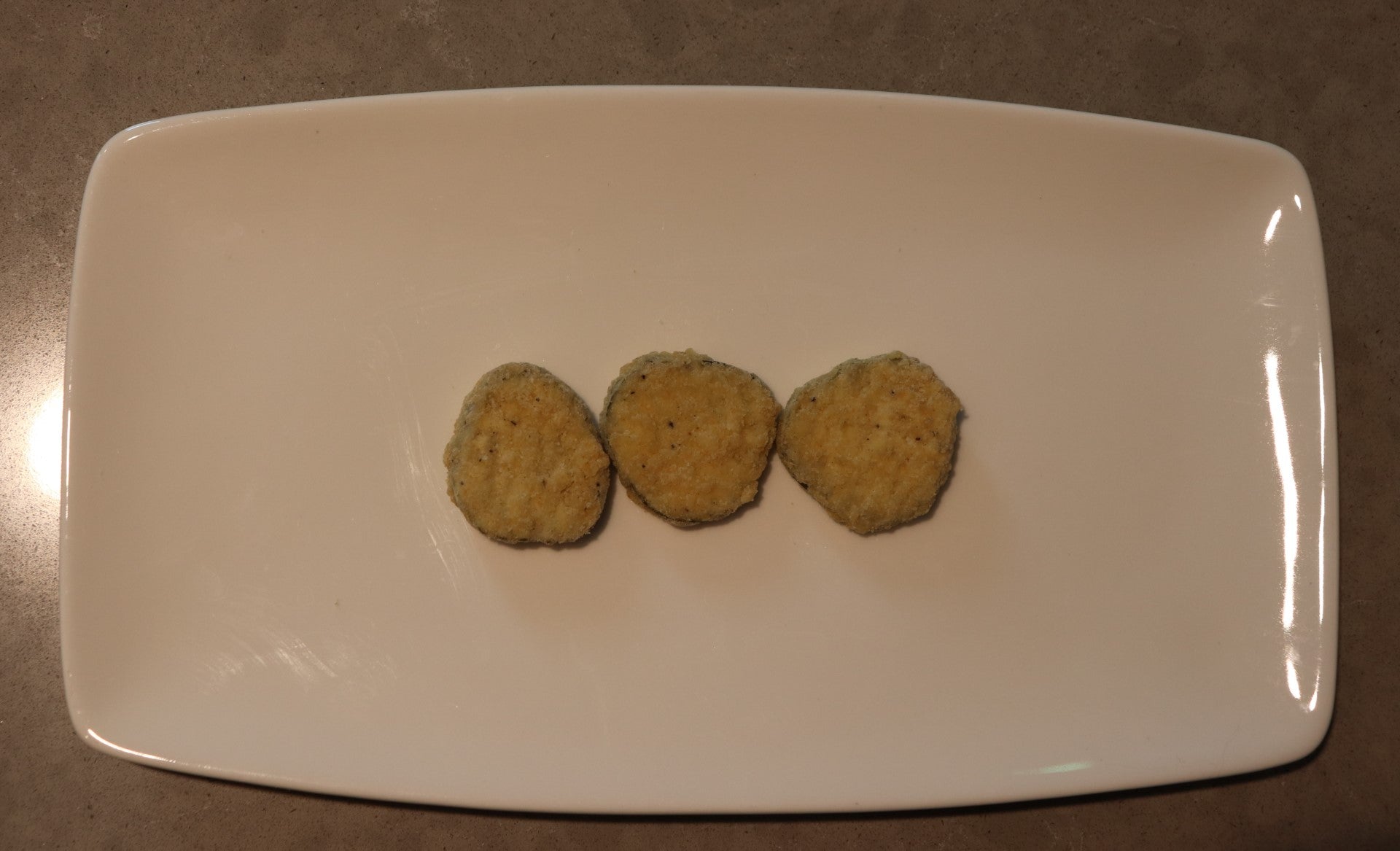 Harvest Creations Dipt'n Dusted Dill Fresh Pickle Chips 2.5 Pound Each - 4 Per Case.