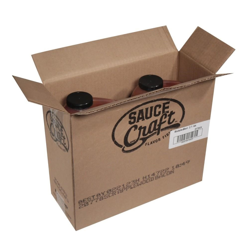 Barbecue Sauce Applewood Smoked Bacon Flavor 1 Gallon - 2 Per Case.