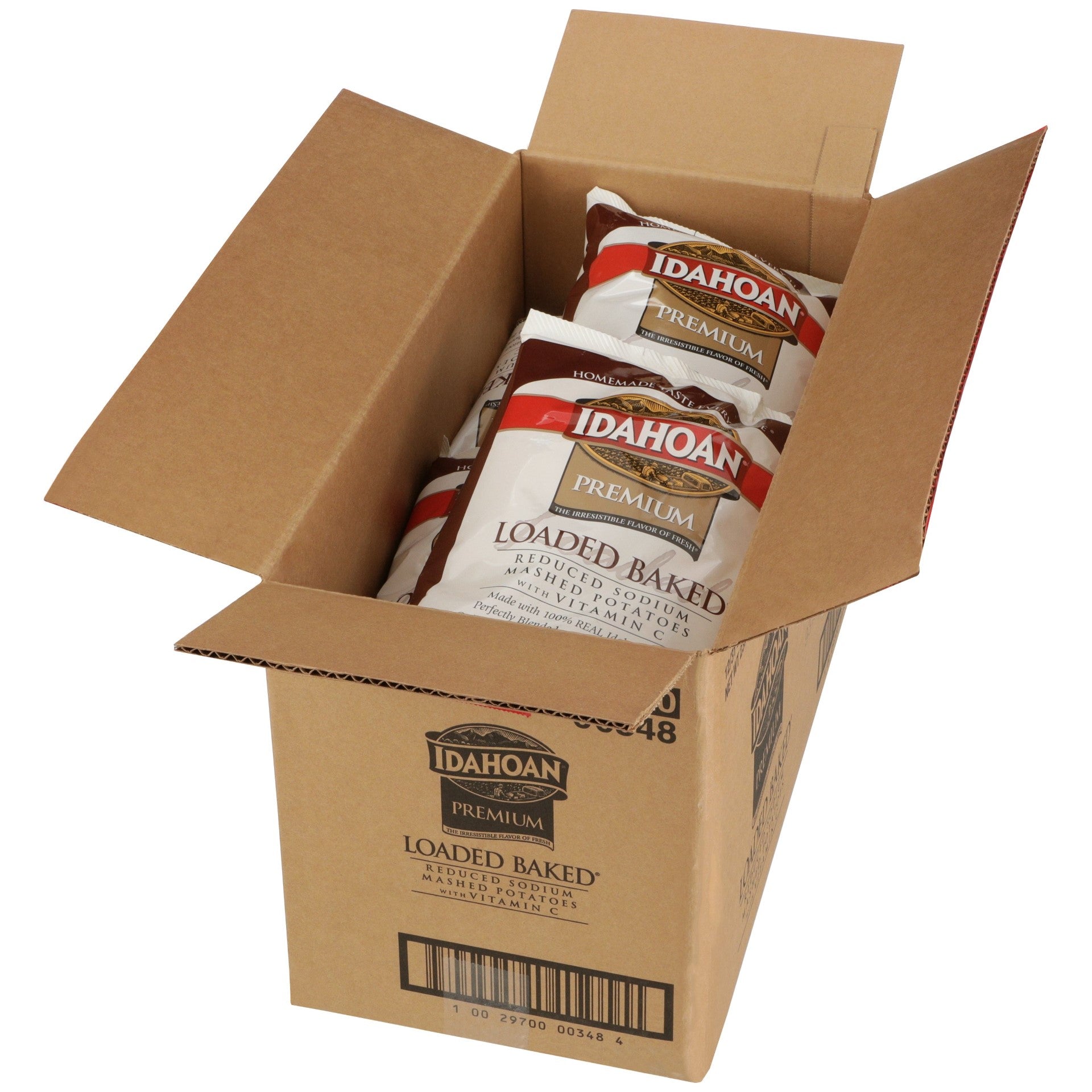 Idahoan® Smartmash® Reduced Sodium Loadedbaked® Mashed Potatoes With Vit 31 Ounce Size - 12 Per Case.