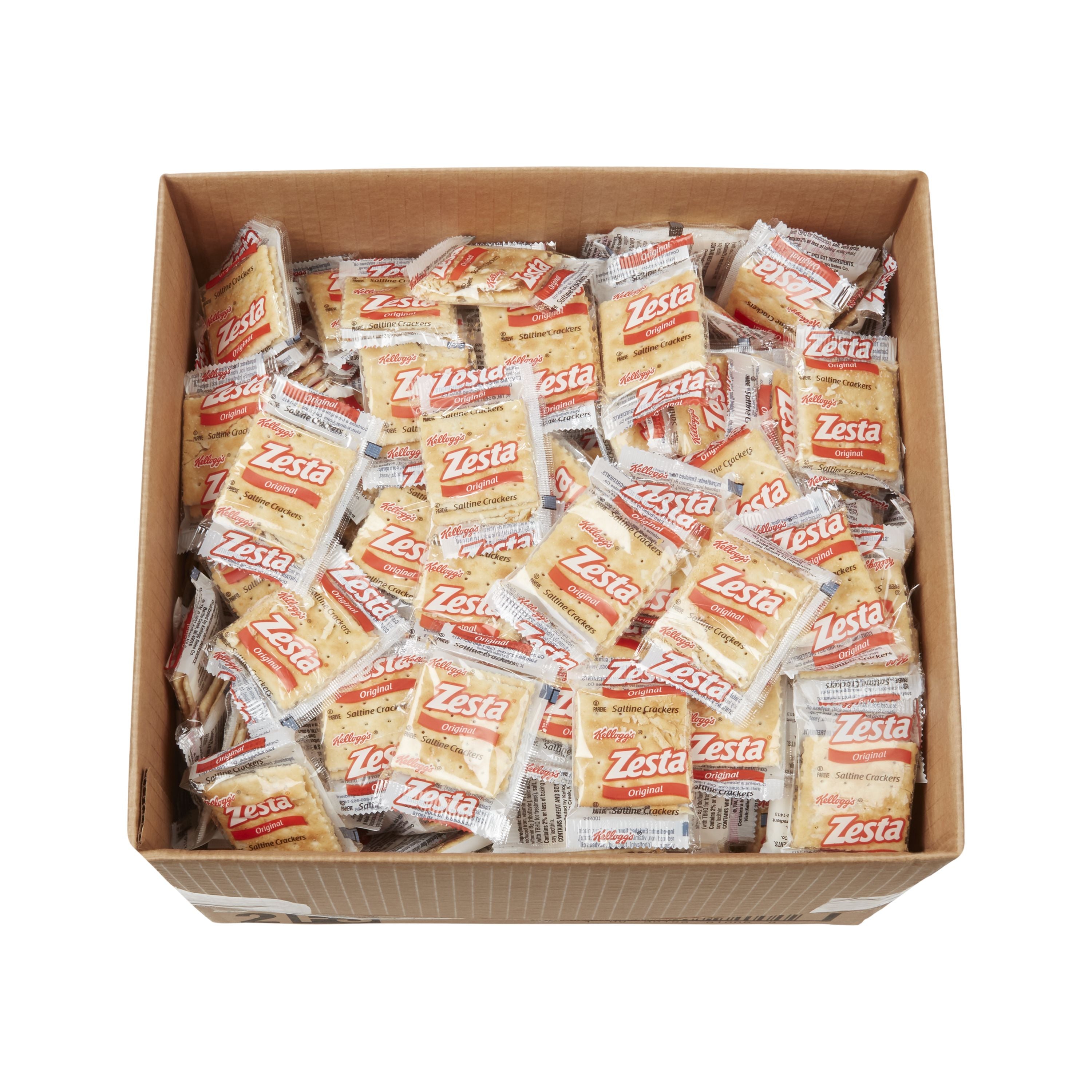 Kellogg's Keebler Zesta Original Saltine Crackers, 0.2 Ounces- 500 Per Case.