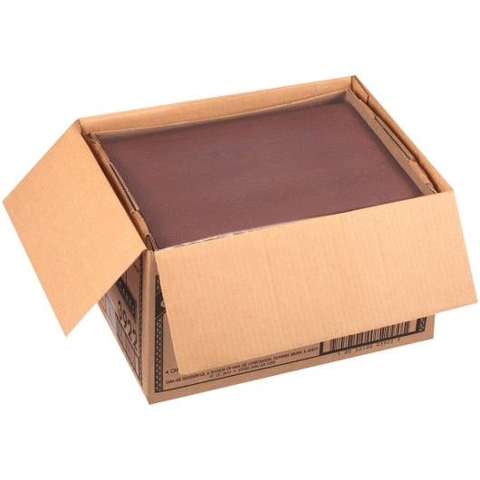 Sara Lee Uniced 12X16 Chocolate Sheet Cake 3 Pound Each - 4 Per Case.