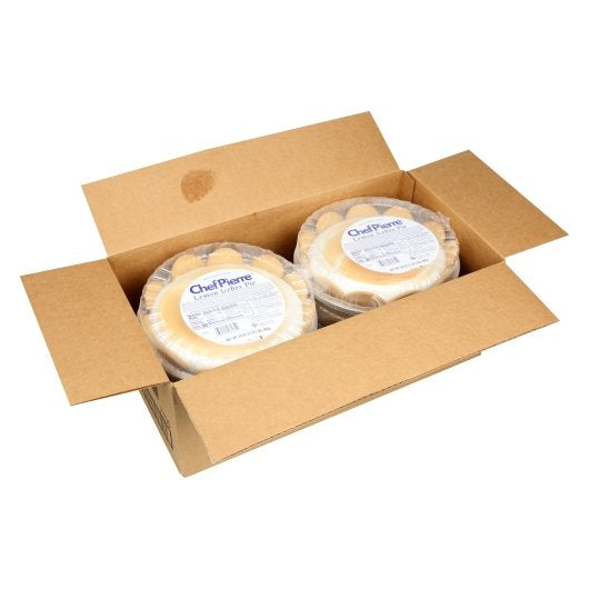 Chef Pierre Lemon Ice Box 10" Pie 34 Ounce Size - 6 Per Case.