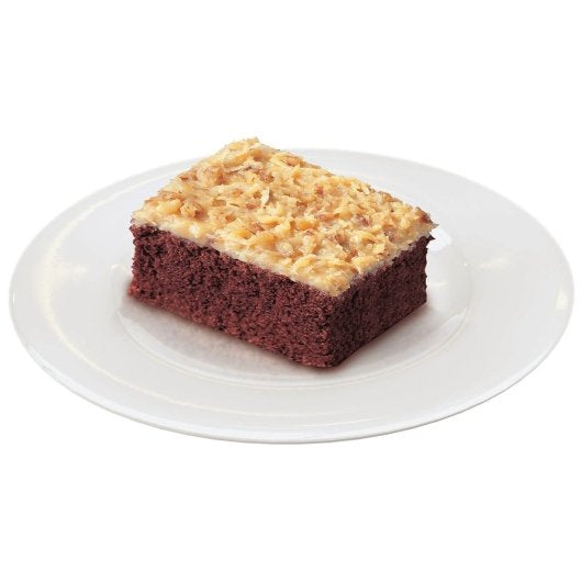 Sara Lee Iced 12X16 Sheet German Chocolate Cake 75 Ounce Size - 4 Per Case.
