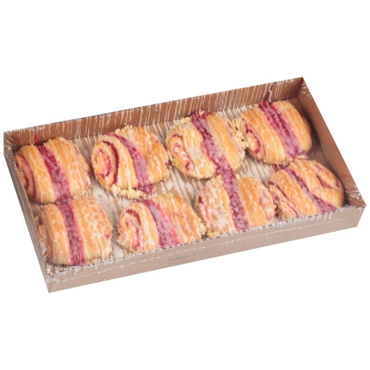 Chef Pierre Raspberry Large Danish, 4.75 Ounce, 2 Pounds - 6 Per Case.