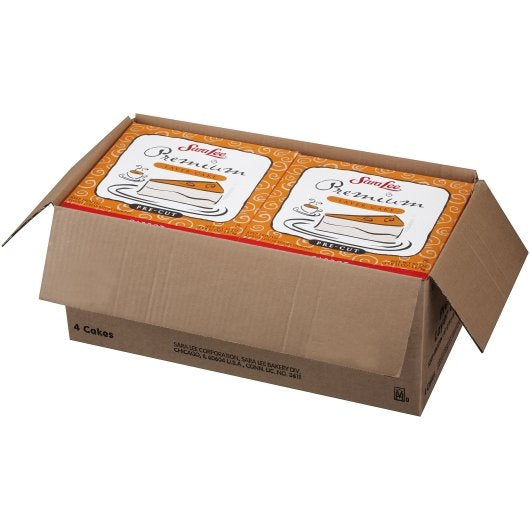 Sara Lee Premium 9" 14 Slices Carrot Layer Cake 3.687 Pound Each - 4 Per Case.