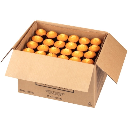 Chef Pierre Small Corn Muffins 3 Pound Each - 4 Per Case.