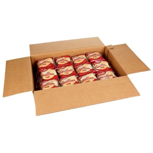 Sara Lee Individually Wrapped Iced Banana Cake 2.25 Ounce Size - 24 Per Case.