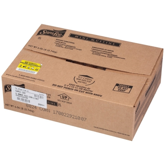 Chef Pierre Corn Miniature Muffin 3.031 Pound Each - 2 Per Case.