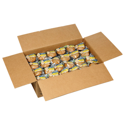 Chef Pierre Whole Grain Individually Wrapped Banana Muffin 2 Ounce Size - 48 Per Case.