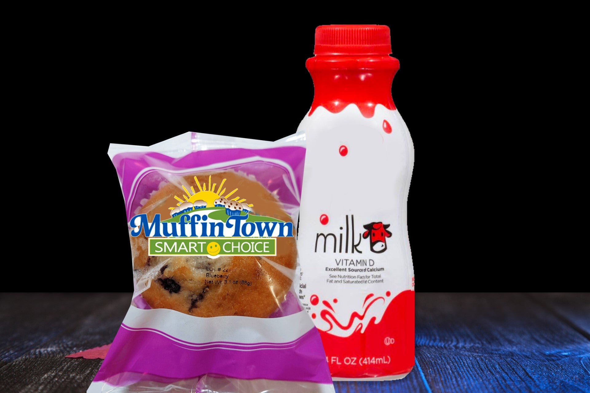 Sc (ge) Blueberry Muffins 9.3 Pound Each - 1 Per Case.