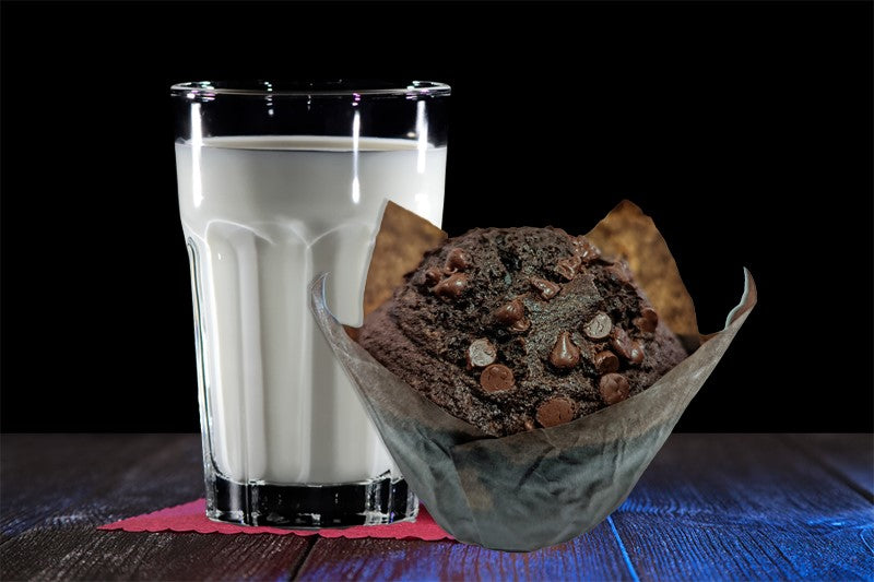 Choc Chocolate Chip Muffins 5 Ounce Size - 24 Per Case.