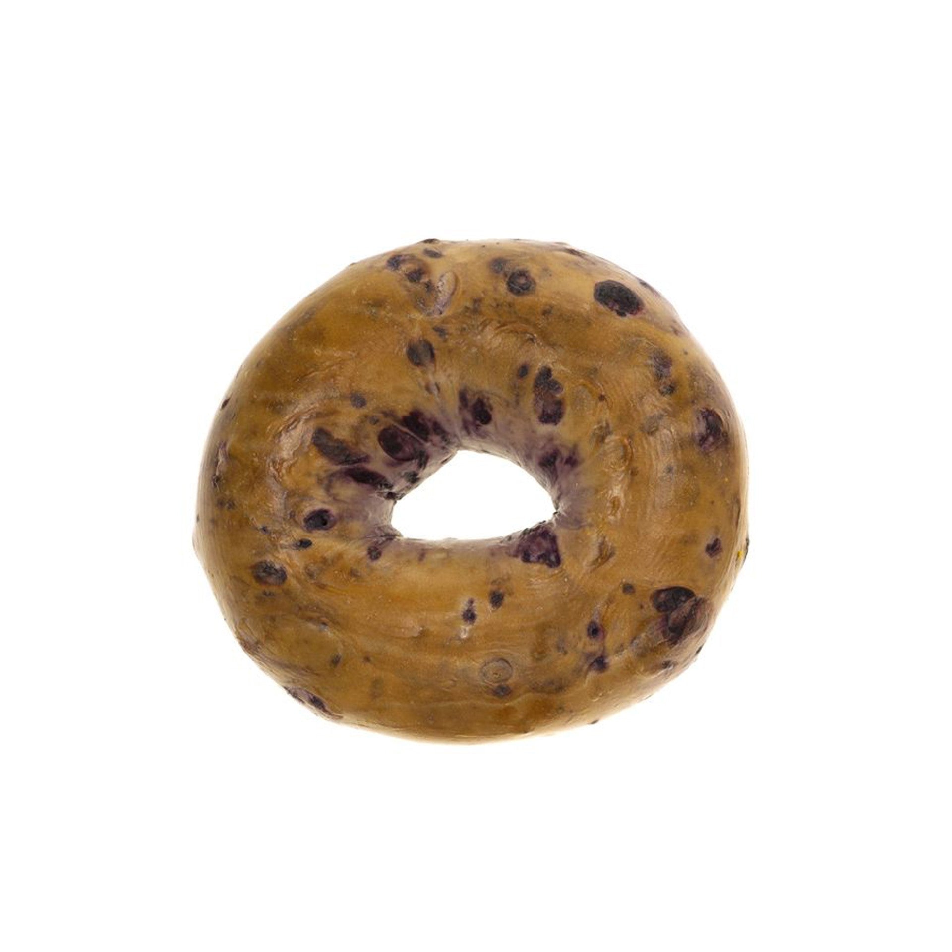 Wh Wh Blueberry Bagels Sliced 10.5 Pound Each - 1 Per Case.