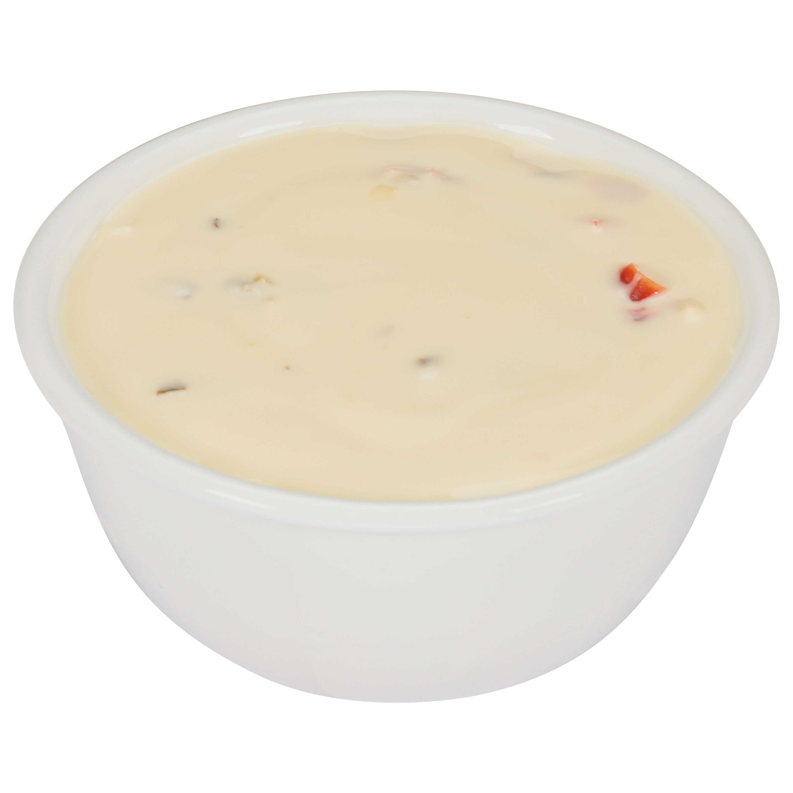 Land-O-Lakes® Queso Bravo® Cheese Dip With Jalapeno And Red Peppers White 5 Pound Each - 6 Per Case.