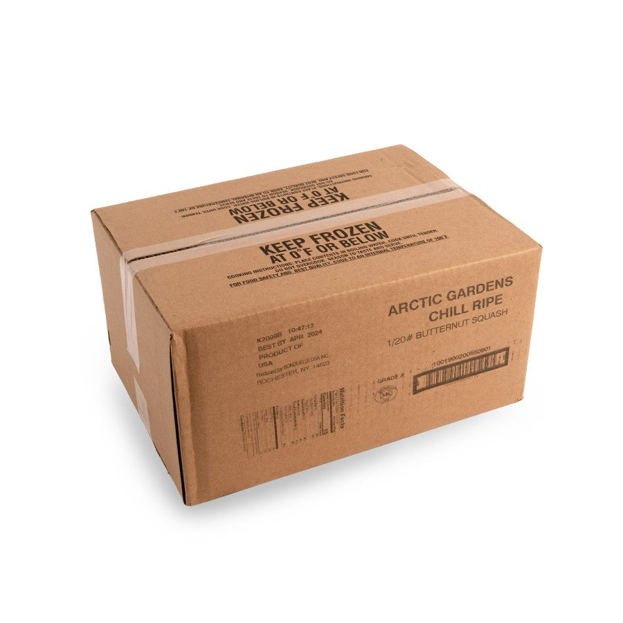 Chill Ripe Butternut Squash 20 Pound Each - 1 Per Case.