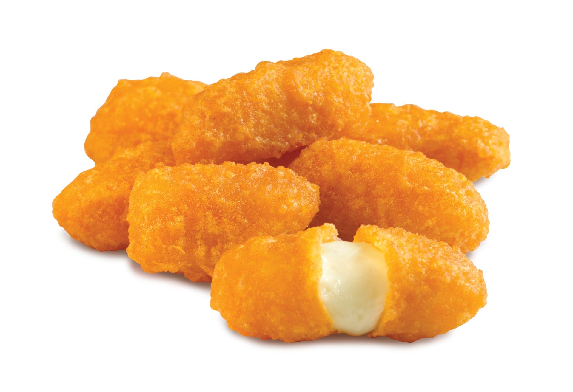Beer Battered White Cheese Curds 2 Pound Each - 6 Per Case.