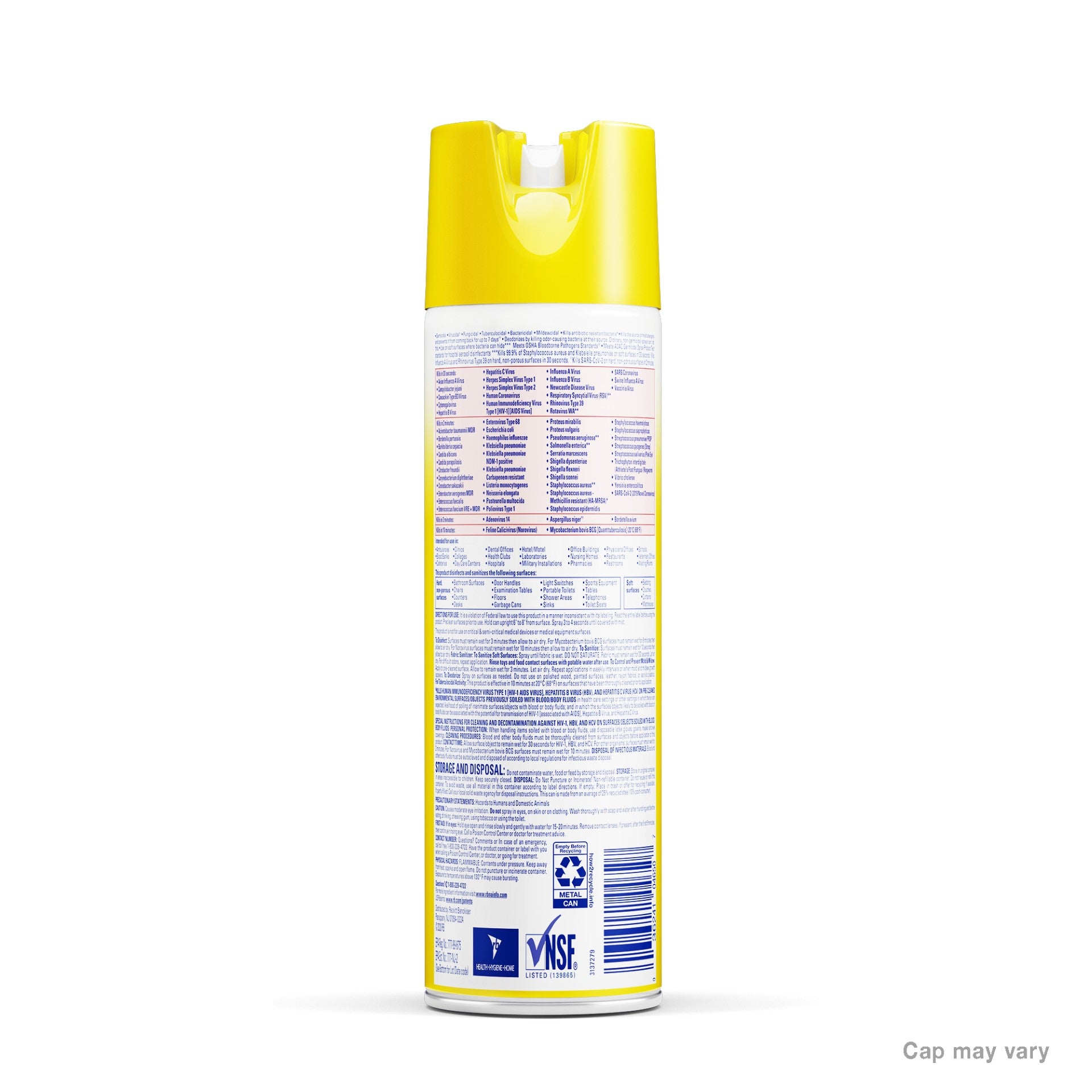 Lysolusds Os 19 Ounce Size - 12 Per Case.