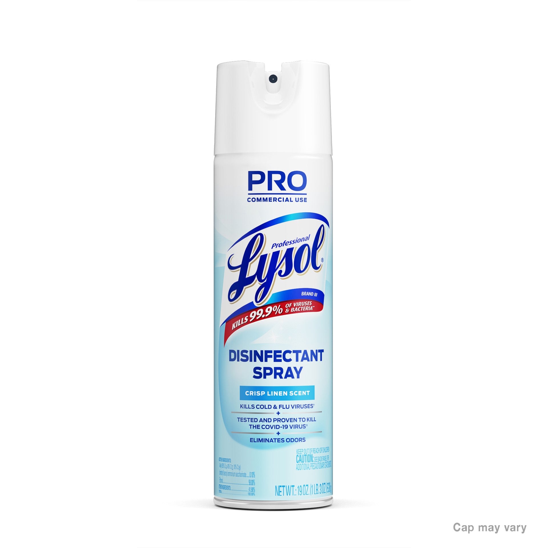 Lysolusds Crisp Lin 19 Ounce Size - 12 Per Case.