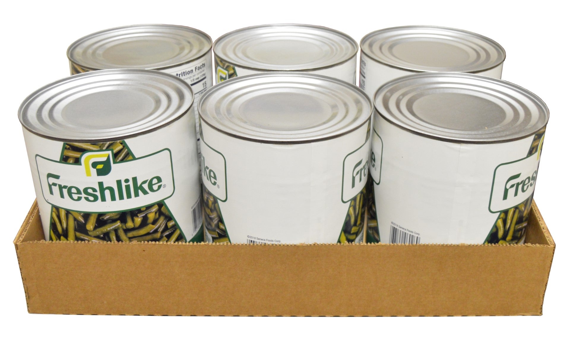 Green Bean Fresh Like Veggi Green 101 Ounce Size - 6 Per Case.