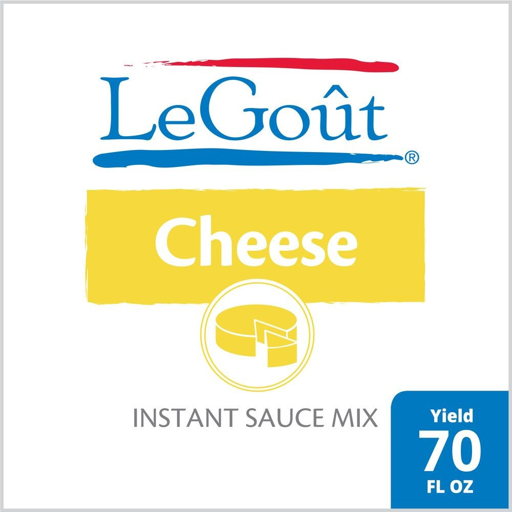Legout Sauces Gravies Cheese Sauce 13.7 Ounce Size - 8 Per Case.