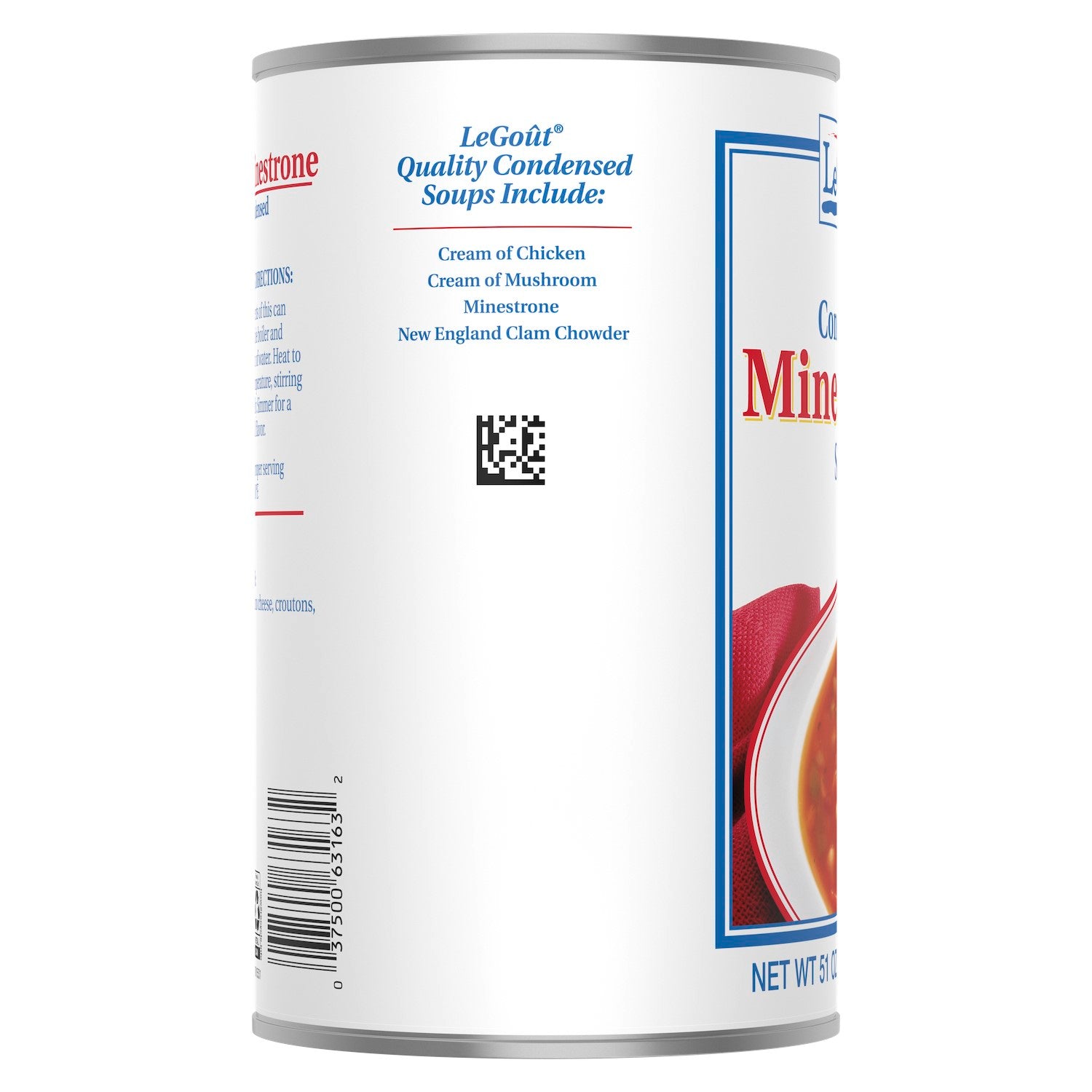 Legout Spread Cond Minestrn 51 Ounce Size - 12 Per Case.