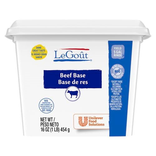 Legout Meal Maker Beef Baker's Select No Added Msg 1 Pound Each - 12 Per Case.