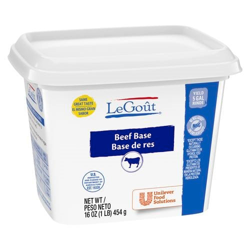 Legout Meal Maker Beef Baker's Select No Added Msg 1 Pound Each - 12 Per Case.