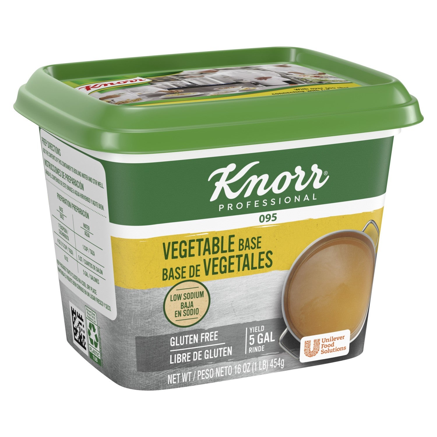 Knorr Soup Base Vegetable 1 Pound Each - 12 Per Case.
