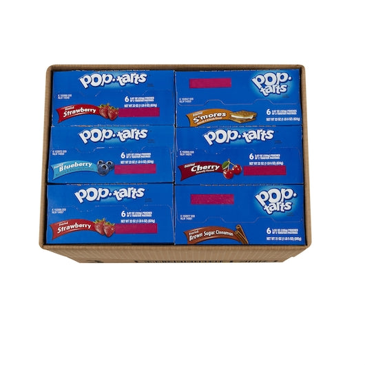 Kellogg's Pop-Tarts Open & Fold Variety Pack 1 Count Packs - 72 Per Case.