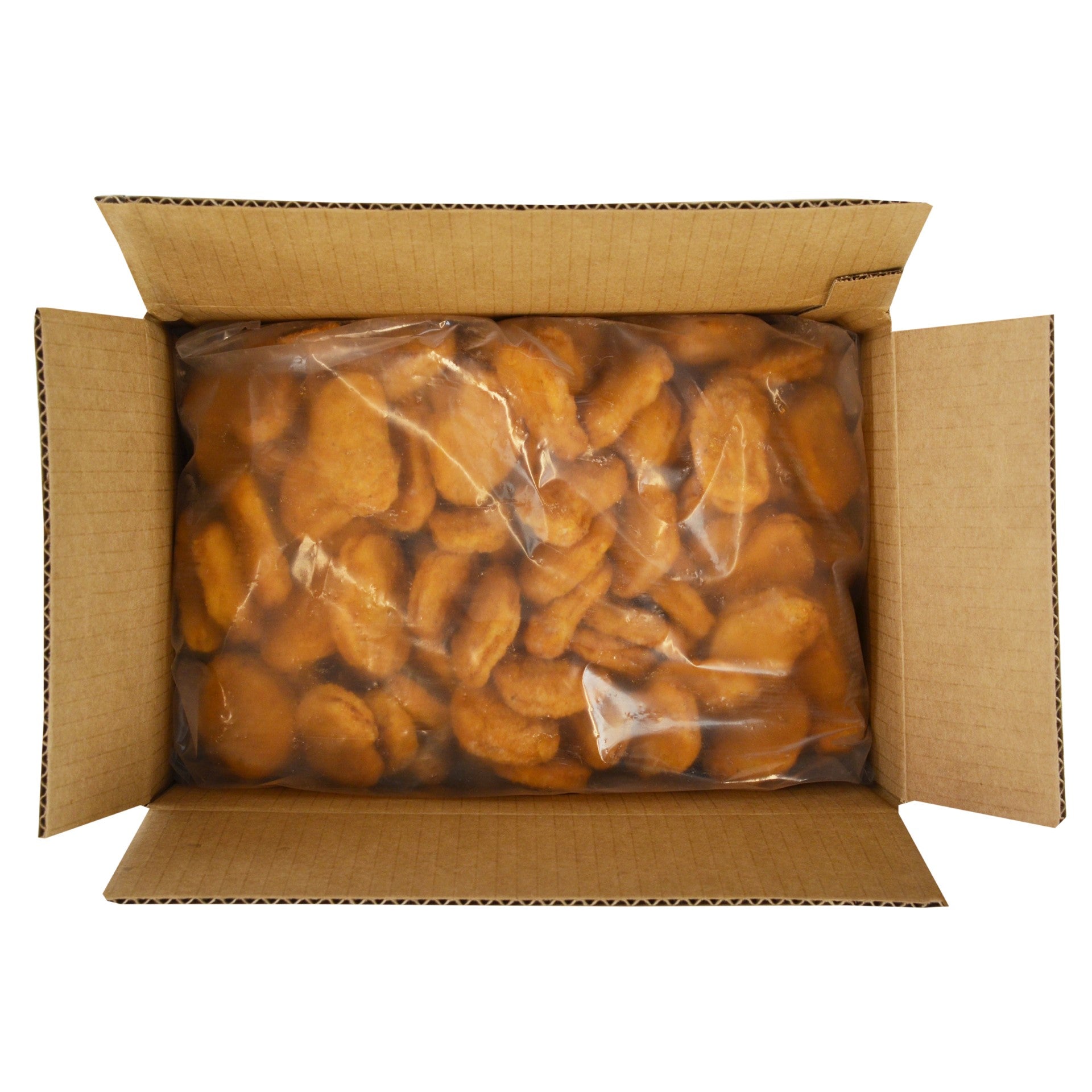 Fully Cooked Brakebush Chicken Breast Nuggets, 6 Pound Bag, 2 Per Case, 12 Pounds Total