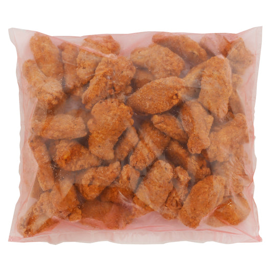 Brakebush Inferno Wings Breaded Cooked Chicken Wings, 6 Pounds - 2 Per Case.