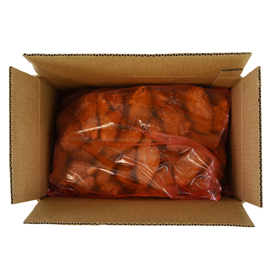Brakebush Inferno Wings Breaded Cooked Chicken Wings, 6 Pounds - 2 Per Case.