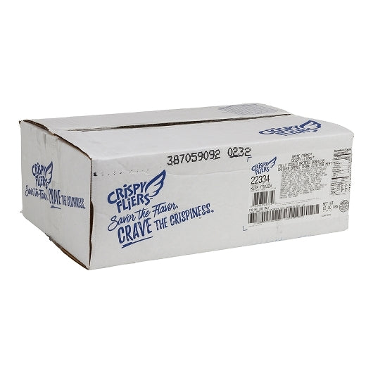 Wayne Farms Crispy Fliers Chicken Breast Chunks 5 Pound Each - 2 Per Case.