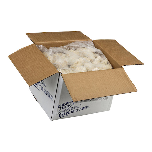 Wayne Farms Crispy Fliers Dusted Mild Chicken Wings 5 Pound Each - 3 Per Case.