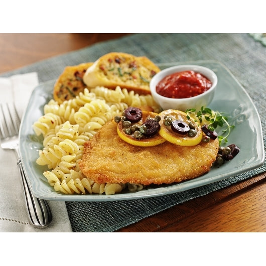 Wayne Farms Fully Cooked Italian Style Breaded Chicken Breast Fillet 4.6 Ounce, 5 Pound Each - 2 Per Case.