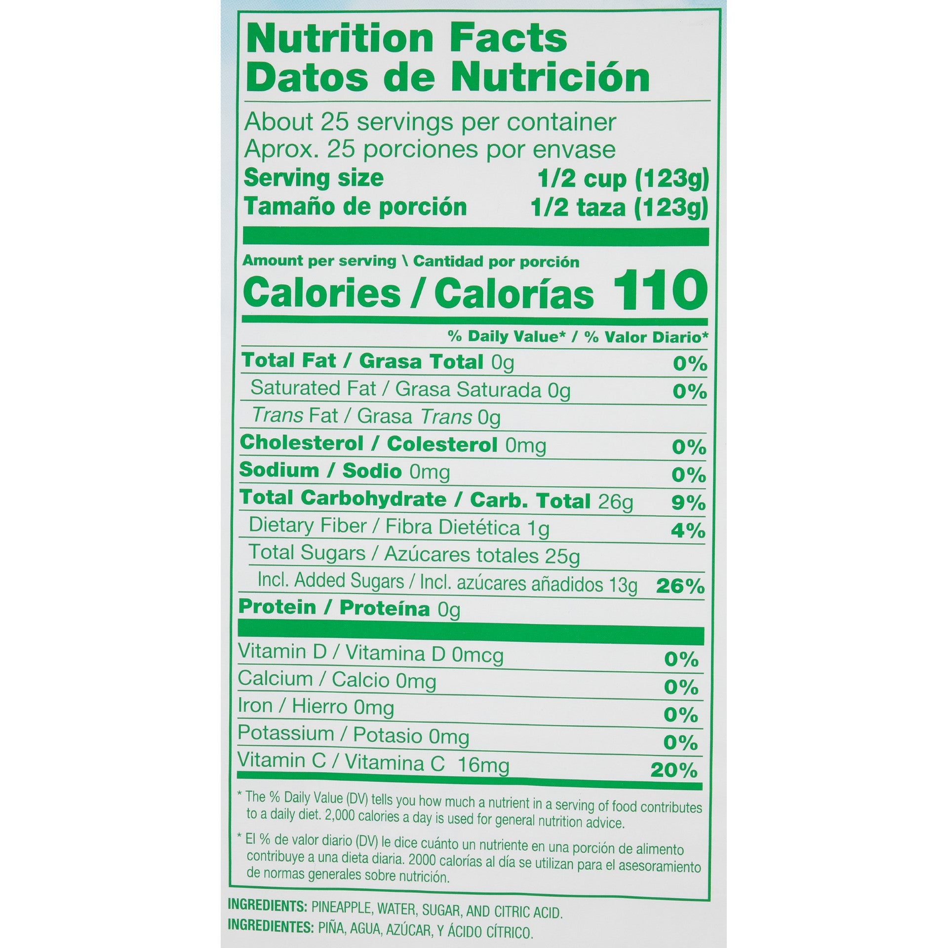 Pineapple Fancy Chunks In Heavy Syrup 106 Ounce Size - 6 Per Case.