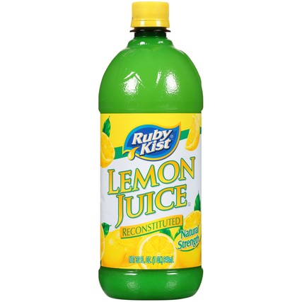 Ruby Kist Lemon Jce 32 Fluid Ounce - 12 Per Case.
