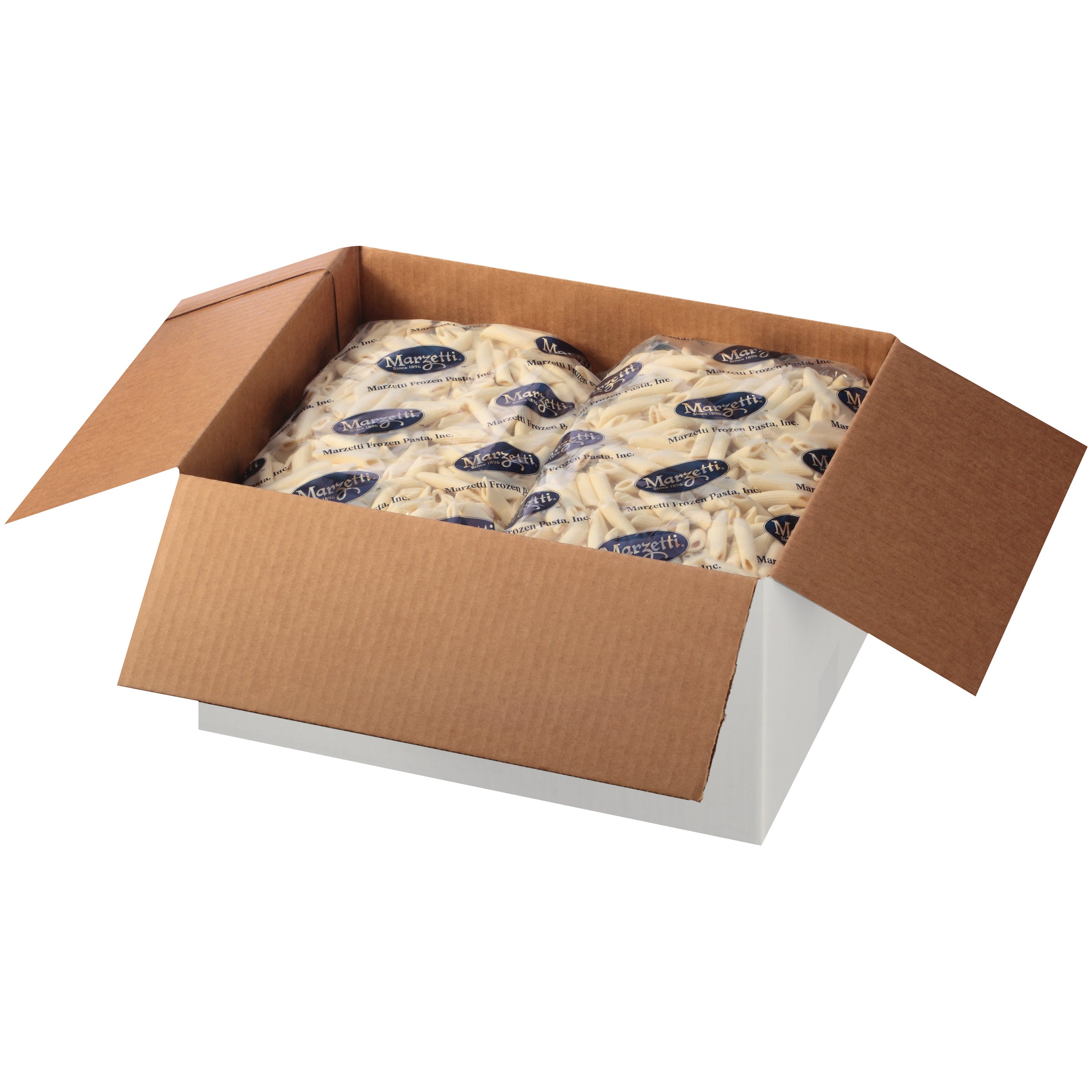 Marzetti Frozen Pasta Penne Rigati 3 Pound Each - 6 Per Case.