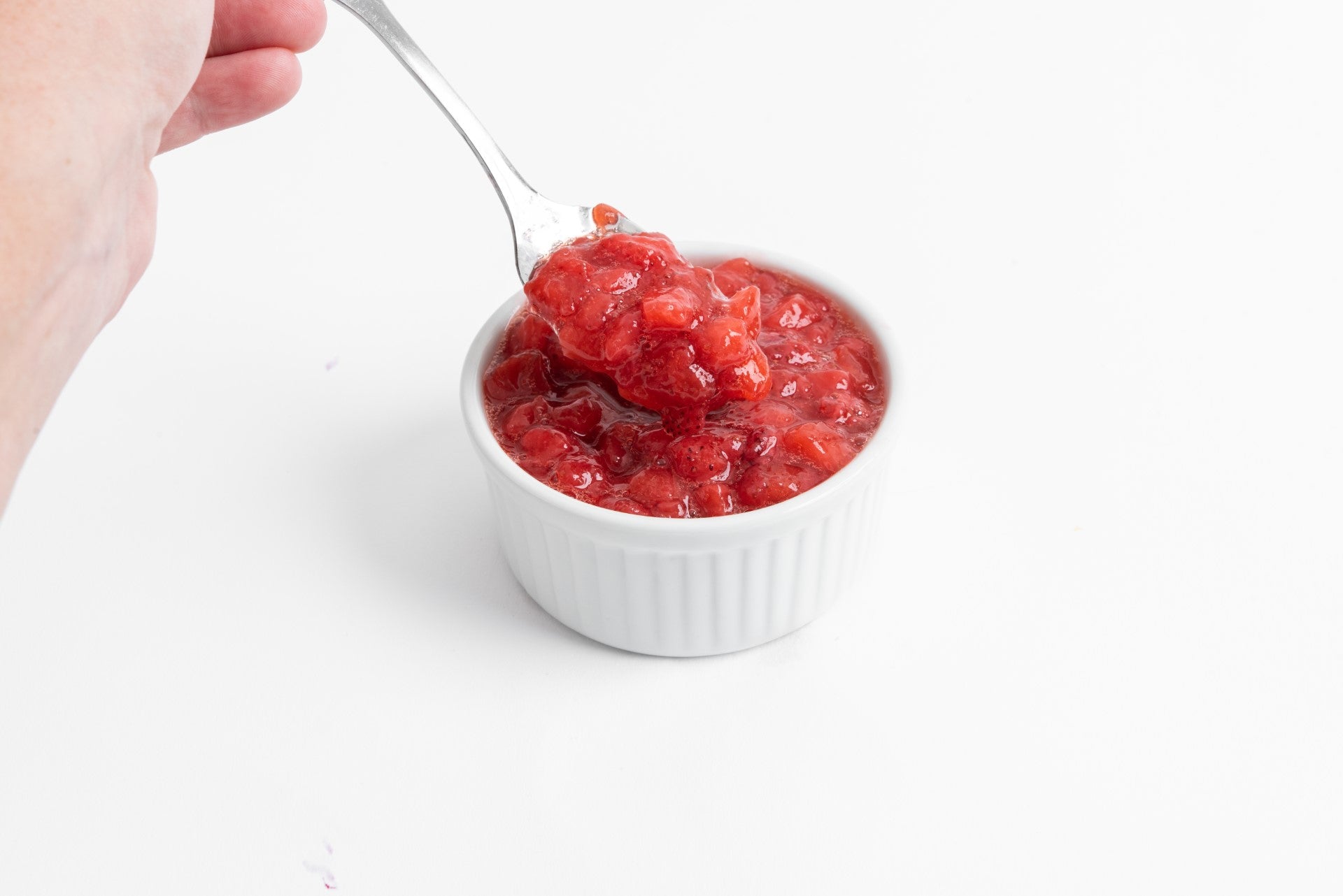 Oregon Fruit Products Fruit In Hand Strawberry Watermelon 35 Ounce Size - 6 Per Case.