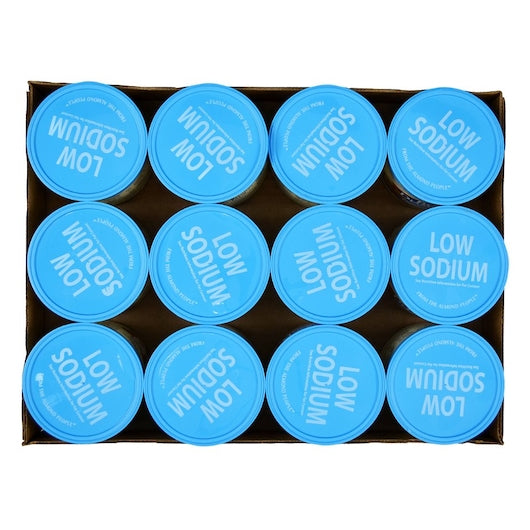 Blue Diamond Whole Lightly Salted Almonds Low Sodium 6 Ounce Size - 12 Per Case.