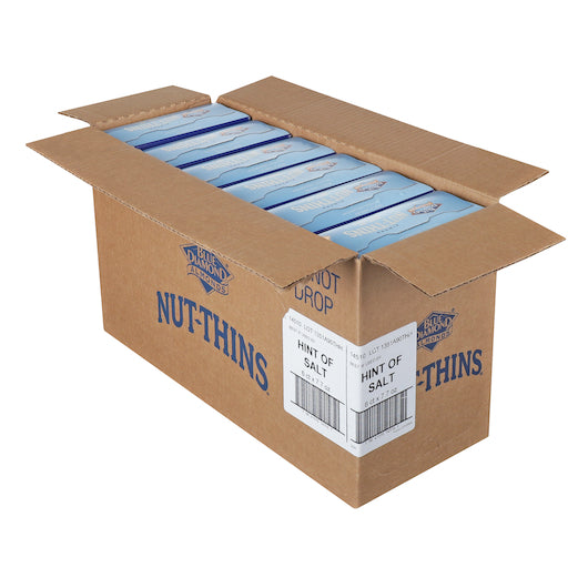 Nut Thins Hint Of Sea Salt 7.7 Ounce Size - 6 Per Case.