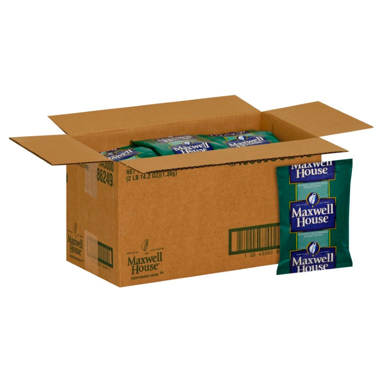 Maxwell House Roast & Ground Decaffeinated Coffee 1.10 Packets (42 Count)